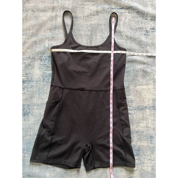Princess Polly Black Feel Good Contour Athletic Activewear Catsuit US Size 14 - Picture 6 of 7